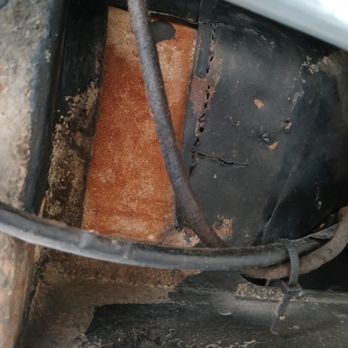 Mad Muscle Garage - Sound deader visible from underneath the car. Wow he said it was solid. - Appraisal Services Near Me - Waconia, Minnesota Mad Muscle Garage - Sound deader visible from underneath the car. Wow he said it was solid. - Appraisal Services Near Me - Waconia, Minnesota