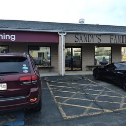 Sandy's Family Grill - Outside parking lot
