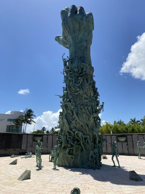 Holocaust Memorial Miami Beach by null