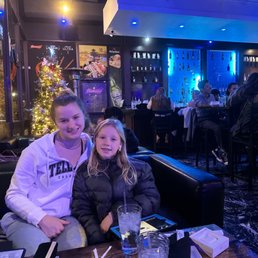 Late night dinner with my girls!