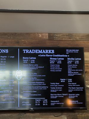 Menu photo 5 Canabru Coffee Chino, CA
