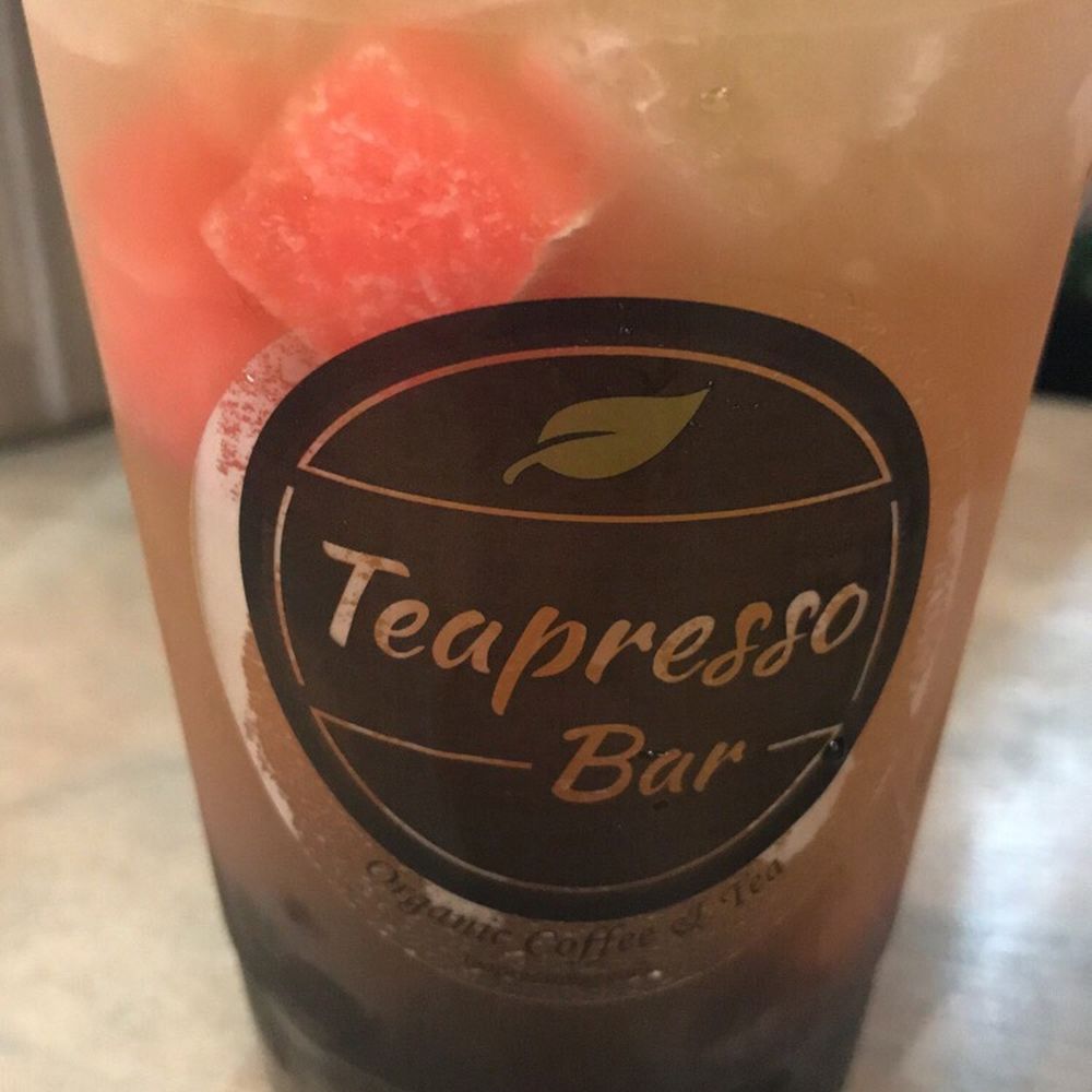 Teapresso Bar - Watermelon green tea with boba - Bubble Tea Near Me - Waipahu, Hawaii Teapresso Bar - Watermelon green tea with boba - Bubble Tea Near Me - Waipahu, Hawaii