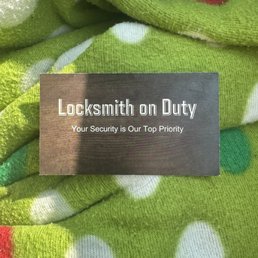 Contact card of the company incase of lockout emergency Contact card of the company incase of lockout emergency