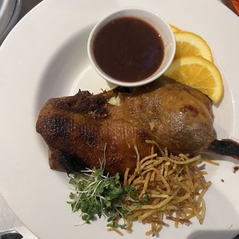 Poet's Corner - Duck meal - skin was crisp but the duck was over cooked - Bars Near Me - Ennis, CE