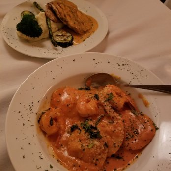 Sol Grill - Lobster ravioli and lemon rosemary chicken - New American Near Me - Newport Beach, California