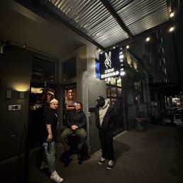 Outside