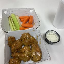 Buffalo Wild Wings - Lemon pepper boneless wings
