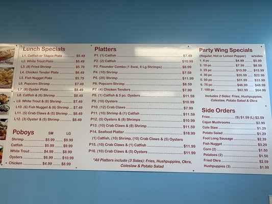 Menu photo 2 Dragon Seafood Daphne, AL