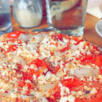 The Cellar Restaurant - Delicious pizza (even though I asked for white sauce lol...) - Greek Near Me - Blacksburg, Virginia