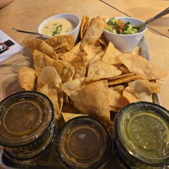 Flame The Taqueria - Trio (Queso, Guac, Salsa, chips) - Tacos Near Me - Johnston, Iowa Flame The Taqueria - Trio (Queso, Guac, Salsa, chips) - Tacos Near Me - Johnston, Iowa