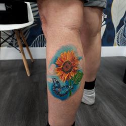 Pirate Jack’s Tattoo - Sunflowers!