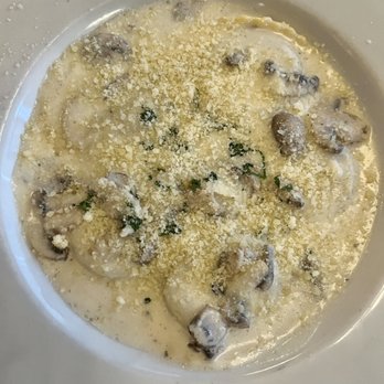Vittorio's - Ravioli di Costtolette Corto (short rib ravioli in mushroom cream sauce). Hubby said it was just ok. - Italian Near Me - San Diego, California Vittorio's - Ravioli di Costtolette Corto (short rib ravioli in mushroom cream sauce). Hubby said it was just ok. - Italian Near Me - San Diego, California