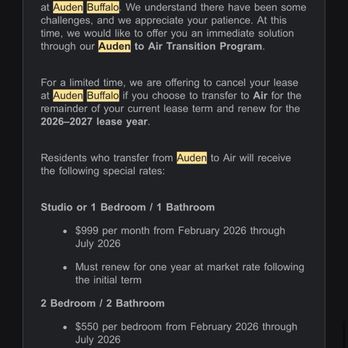 Auden Buffalo - University Housing Near Me - Getzville, New York