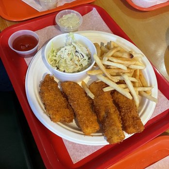 Alaska Seafood - Fried fish with fries and coleslaw - Seafood Near Me - Los Angeles, California Alaska Seafood - Fried fish with fries and coleslaw - Seafood Near Me - Los Angeles, California