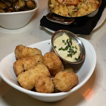 Ocean Prime - Smoked Gouda tater tots - Seafood Near Me - Beverly Hills, California Ocean Prime - Smoked Gouda tater tots - Seafood Near Me - Beverly Hills, California