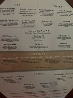 Menu photo 4 Ofrenda Cantina Berwyn, IL Menu photo 4 Ofrenda Cantina Berwyn, IL