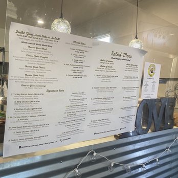 The Spread - Great menu - Sandwiches Near Me - Desert Hot Springs, California