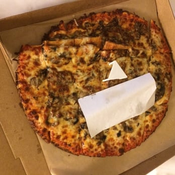 Donatos Pizza - Pizza slid over to one side of the box with a receipt laying directly on the cheese. Seriously?!? Not how delivery is supposed to go. - Pizza Near Me - Lexington, Kentucky Donatos Pizza - Pizza slid over to one side of the box with a receipt laying directly on the cheese. Seriously?!? Not how delivery is supposed to go. - Pizza Near Me - Lexington, Kentucky