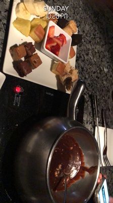 Photo of The Melting Pot - Richmond - Henrico, VA, US. Salted Carmel Chocolate
