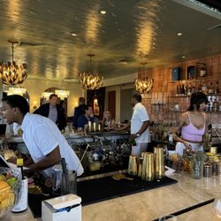 Terrace bar.