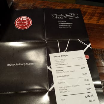 Social Burger - Burgers Near Me - Vienna, Virginia Social Burger - Burgers Near Me - Vienna, Virginia