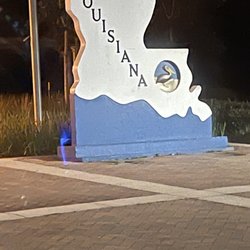 Louisiana Welcome Center I-59 - The sign