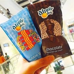 Dippin' Dots - Perfect to grab and eat on-the-go, the Prepacks are Php 100 each.