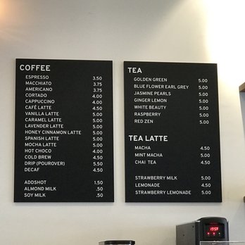 Sharp Specialty Coffee - Menu - Coffee & Tea Near Me - Los Angeles, California Sharp Specialty Coffee - Menu - Coffee & Tea Near Me - Los Angeles, California