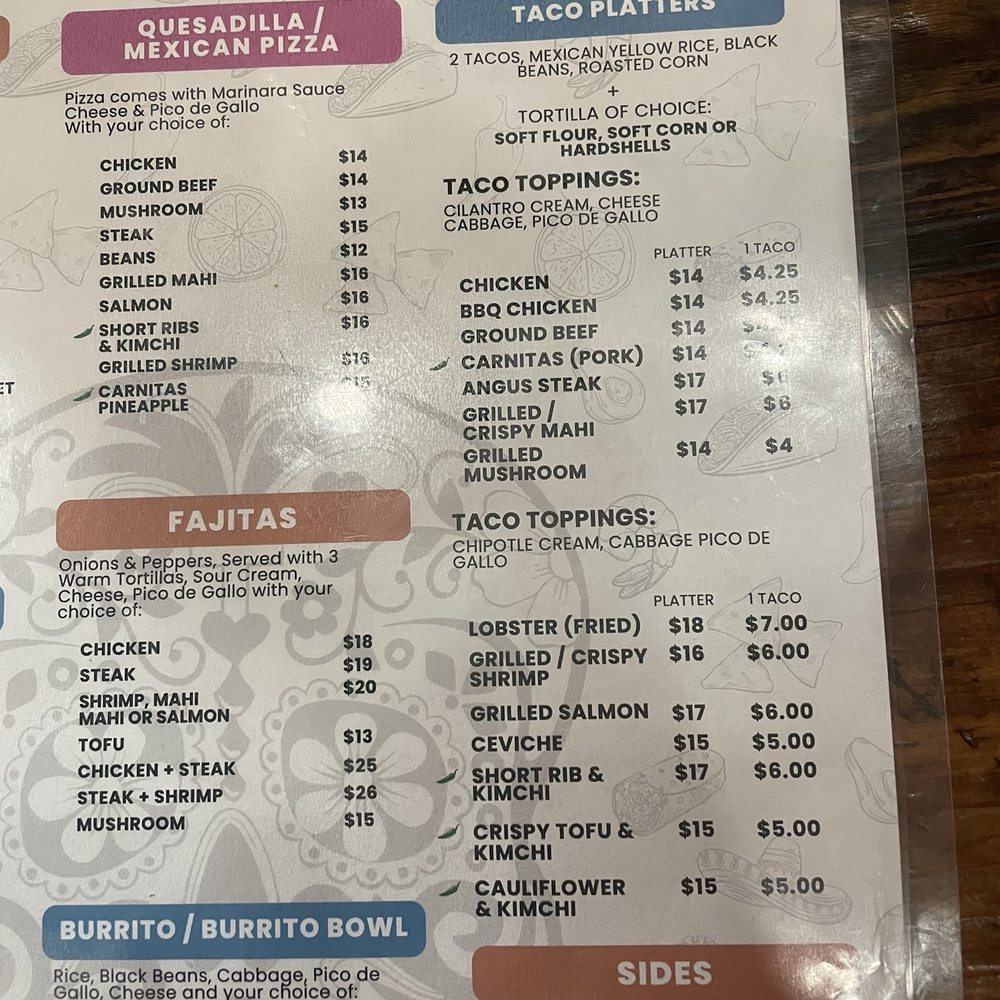 Taco Station - Menu - Mexican Near Me - Pompano Beach, Florida Taco Station - Menu - Mexican Near Me - Pompano Beach, Florida