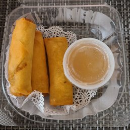 Spring rolls (Order of 1 has 3 rolls) Spring rolls (Order of 1 has 3 rolls)
