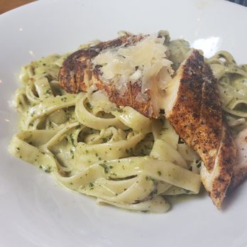 Ivar's River Pub - Chicken pesto alfredo pasta - American Near Me - San Marcos, Texas Ivar's River Pub - Chicken pesto alfredo pasta - American Near Me - San Marcos, Texas