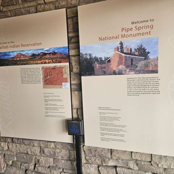 Pipe Springs National Monument - Welcome signs - Parks Near Me - Fredonia, Arizona Pipe Springs National Monument - Welcome signs - Parks Near Me - Fredonia, Arizona