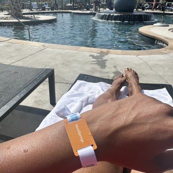 WorldSprings - You can link the wristband to your credit card to pay for food and drinks - Day Spas Near Me - The Colony, Texas WorldSprings - You can link the wristband to your credit card to pay for food and drinks - Day Spas Near Me - The Colony, Texas