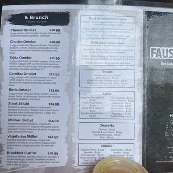 Faustinos Breakfast & Tacos - Menu - Breakfast & Brunch Near Me - West Des Moines, Iowa Faustinos Breakfast & Tacos - Menu - Breakfast & Brunch Near Me - West Des Moines, Iowa