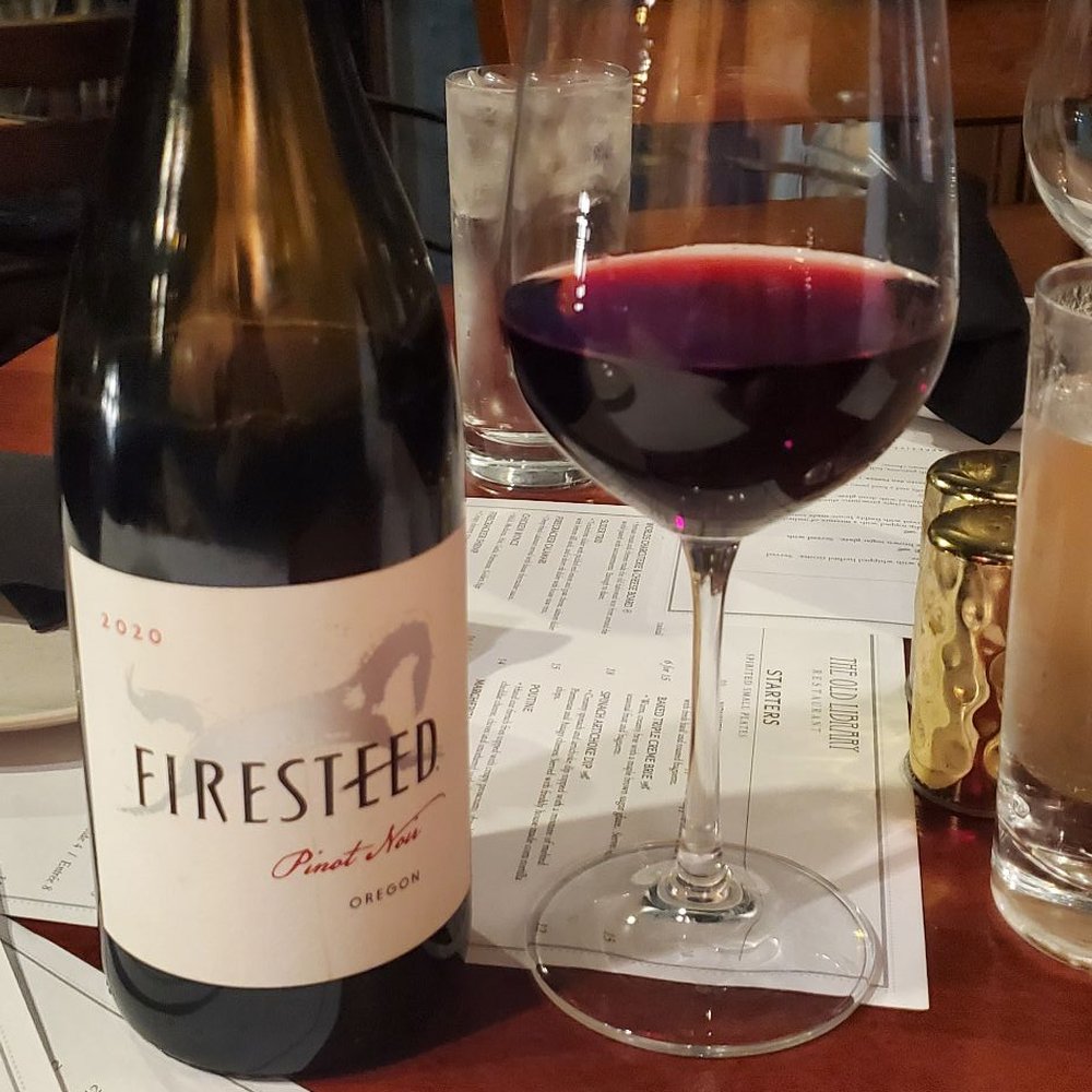 The Old Library Restaurant - Firesteed Pino Noir. Price Point of $45. - Cocktail Bars Near Me - Olean, New York The Old Library Restaurant - Firesteed Pino Noir. Price Point of $45. - Cocktail Bars Near Me - Olean, New York