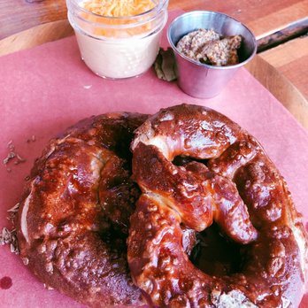 Kelowna Beer Institute - pretzel $8. - Breweries Near Me - Kelowna, British Columbia