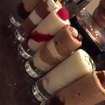 703 bar + kitchen - Dessert shooters for 3$ each. Perfect end to a good meal. - Bars Near Me - Fairfax, Virginia