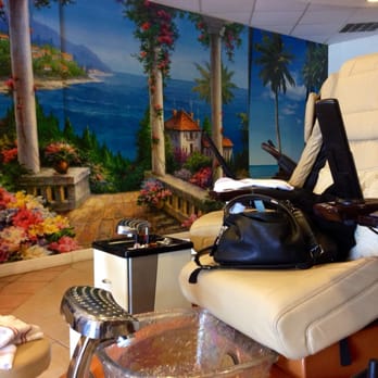 Rio Nail Spa - Lovely pedicure chairs with massagers! - Nail Salons Near Me - Mandeville, Louisiana