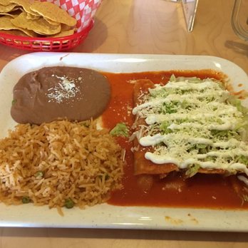 Restaurant Fiesta Loca - Enchiladas, beans, and rice. Not bad but nothing to rave about it. - Mexican Near Me - Chilliwack, British Columbia Restaurant Fiesta Loca - Enchiladas, beans, and rice. Not bad but nothing to rave about it. - Mexican Near Me - Chilliwack, British Columbia