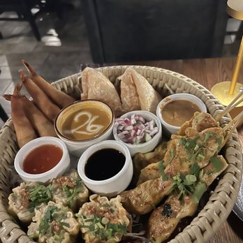 26 Thai Kitchen & Bar - Perimeter - You can select 4 out of over a dozen appetizers for $43. - Thai Near Me - Dunwoody, Georgia 26 Thai Kitchen & Bar - Perimeter - You can select 4 out of over a dozen appetizers for $43. - Thai Near Me - Dunwoody, Georgia