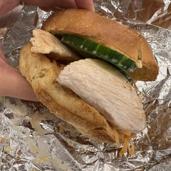 Iswii By Angry Birds - Round 1: Lemongrass Chicken Sandwich, juicy but undercooked. - Video Game Stores Near Me - Flushing, New York