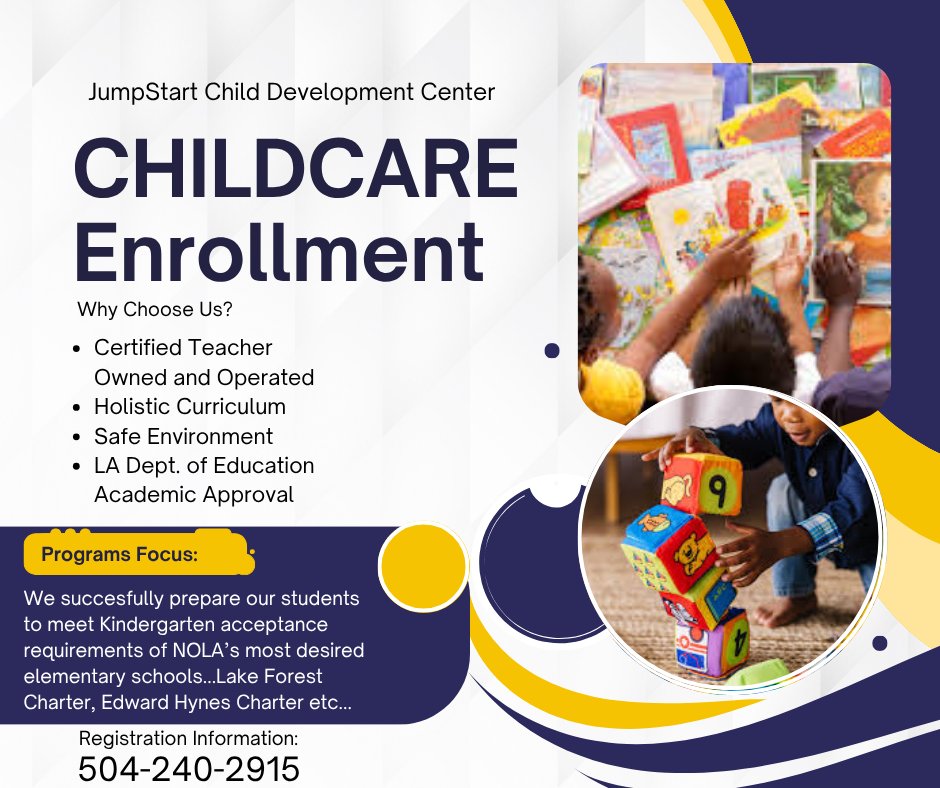 JumpStart Child Development Center - childcare center in New Orleans, LA