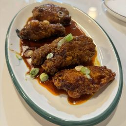 Spicy chicken wings