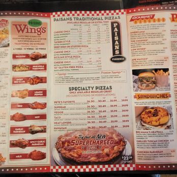Paisans Pizzeria - Pizza Near Me - Oak Lawn, Illinois Paisans Pizzeria - Pizza Near Me - Oak Lawn, Illinois