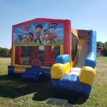 Suzie’s Jumpflatables - 7 in 1 Bounce House with Paw Patrol Banner - Bounce House Rentals Near Me Suzie’s Jumpflatables - 7 in 1 Bounce House with Paw Patrol Banner - Bounce House Rentals Near Me