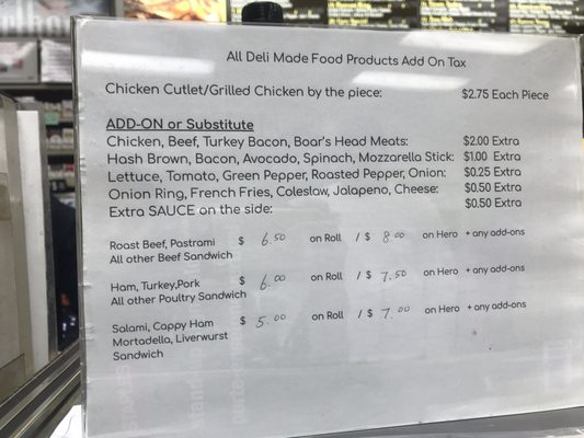 Menu photo 1 Cristina's Deli & Grill Queens, NY Menu photo 1 Cristina's Deli & Grill Queens, NY