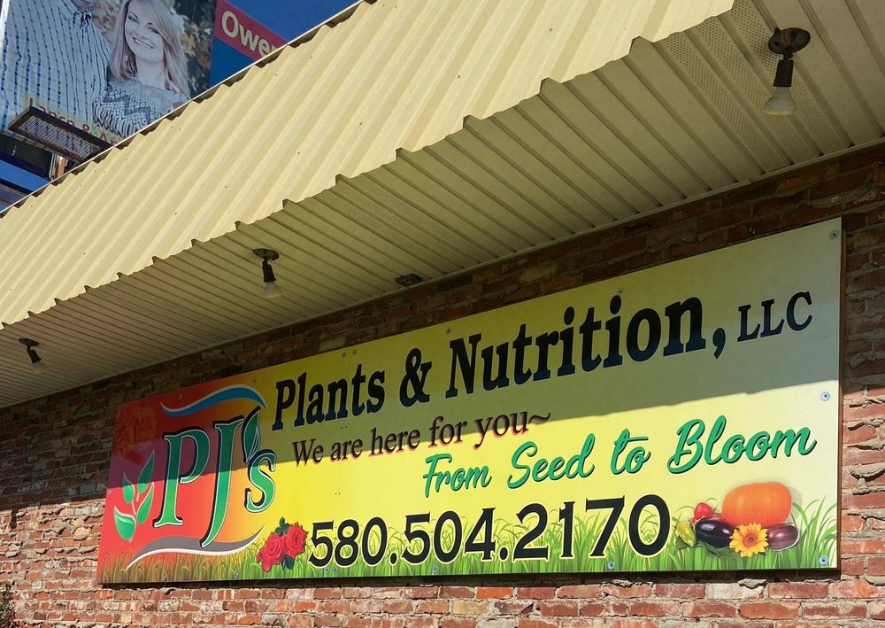 PJ’S PLANTS AND NUTRITION 430 S Commerce St, Ardmore, Oklahoma