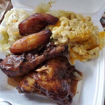 Tastee Spoon - Jerk chicken, cabbage, mac and cheese, plantains - Caribbean Near Me - Dunwoody, Georgia Tastee Spoon - Jerk chicken, cabbage, mac and cheese, plantains - Caribbean Near Me - Dunwoody, Georgia