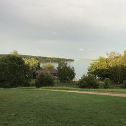 View of swimming area from the Ed Center