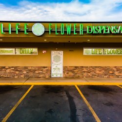 Your trusted Denver Dispensary since 2010 illuminated and ready to welcome you. Stop by Life Flower Dispensary in Glendale!